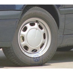 Genuine VW Steel Rim Chrome Colored - 1H0601025A 091