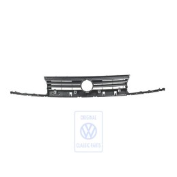 Genuine VW Radiator Grille Satin Black - 1H6853653C 01C