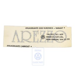 Genuine VW Film Lettering Green/Blue/Red - 1H6853750J 6GP