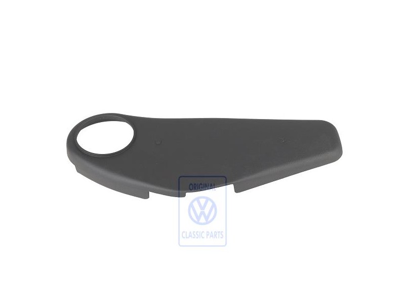 Genuine VW Trim With Hole Soft Black - 1H0881478A C82