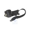 Genuine VW Three-Point Safety Belt Satin Black - 1H3857806A B41