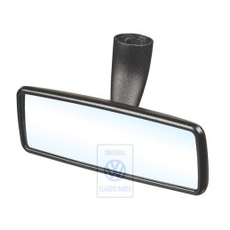 Genuine VW Interior Mirror, Anti-Dazzle Satin Black - 6N0857511A 01C