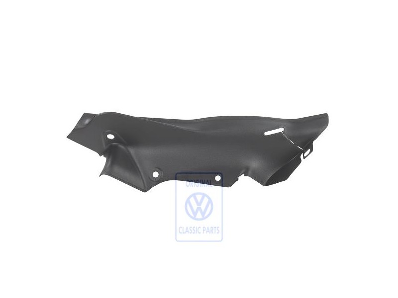 Genuine VW Wheel Housing Trim Satin Black - 1H4867765 B41