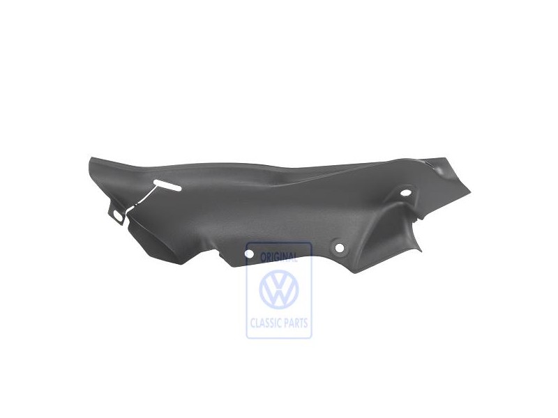 Genuine VW Wheel Housing Trim Satin Black - 1H4867766 B41