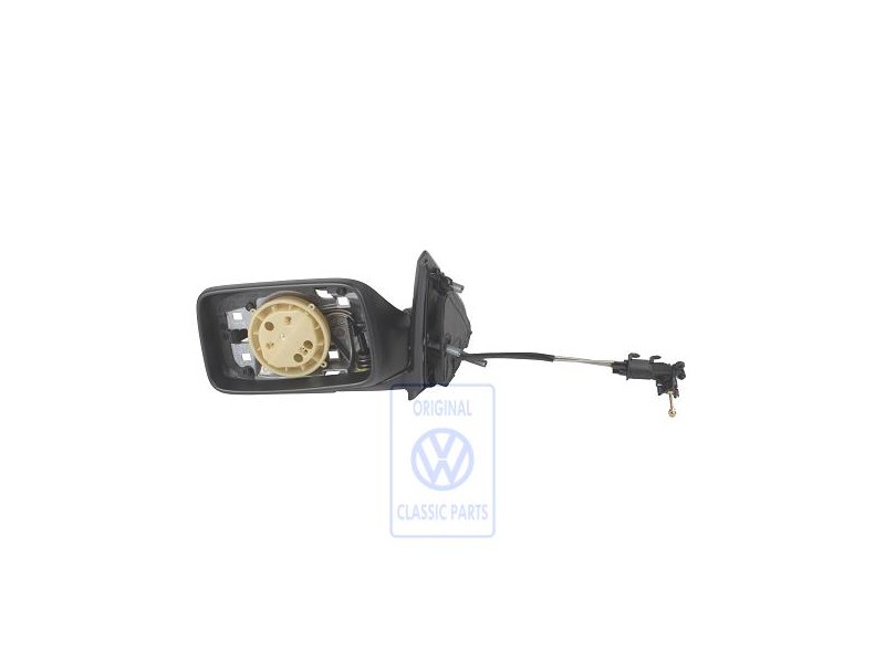 Genuine VW Exterior Mirror Housing Satin Black - 1H1857507 01C