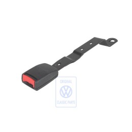 Genuine VW Belt Latch Satin Black/Fire Red - 1H0857755 FCN