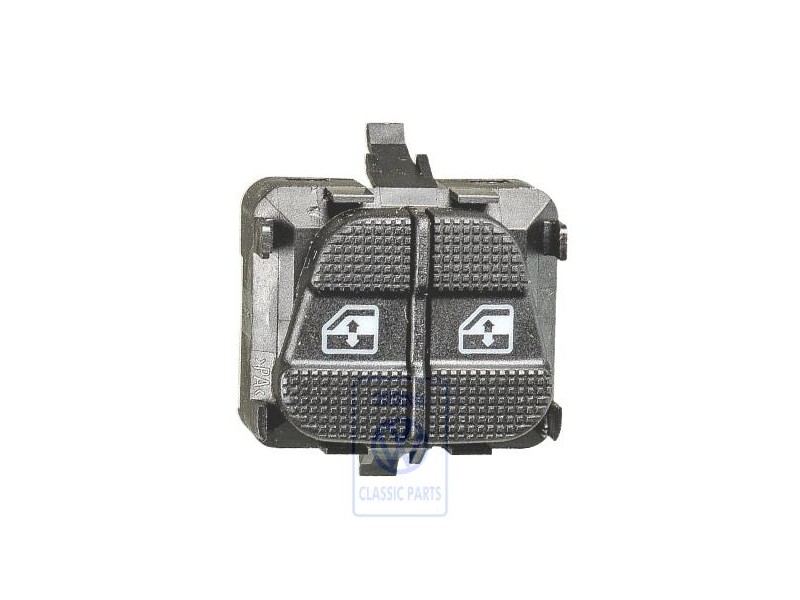 Genuine VW Switch For Electric Window Regulator Satin Black - 1H0959855 01C
