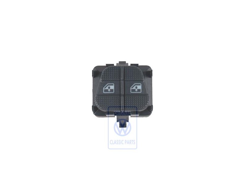 Genuine VW Switch For Electric Window Regulator Mauritius Blue - 1H0959855 H21