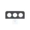 Genuine VW Trim For Fresh Air And Heater Controls Satin Black - 1H6819075 01C