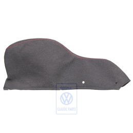 Genuine VW Seat Covering (Fabric) Black/Red - 1H0881401 EQL