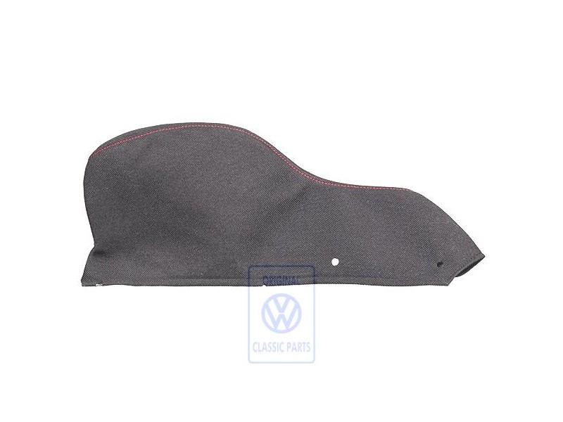 Genuine VW Seat Covering (Fabric) Black/Red - 1H0881401 EQL