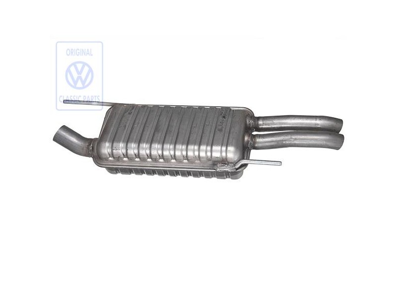 Genuine VW Rear Silencer - 1H6253609AG