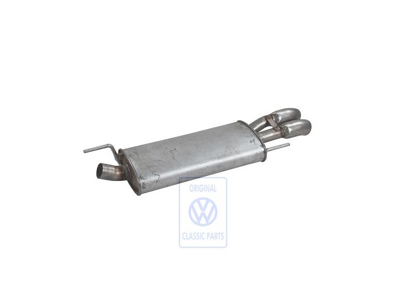 Genuine VW Rear Silencer - 1H6253609AK