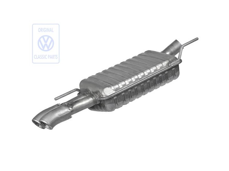 Genuine VW Rear Silencer - 1H6253609AL