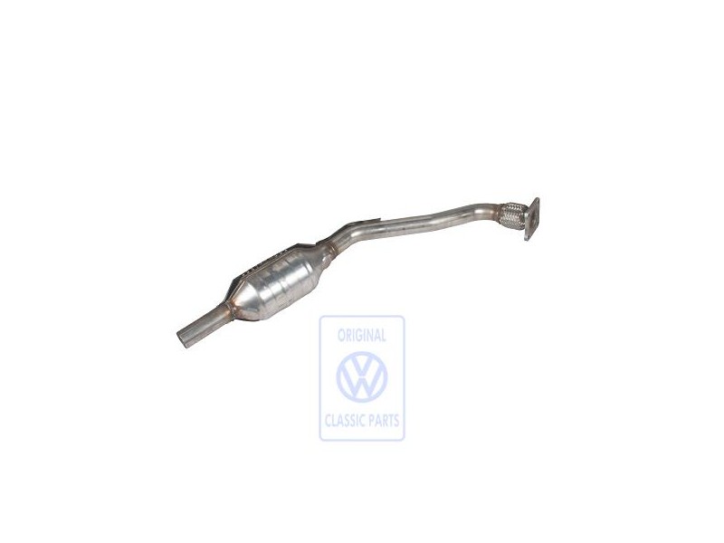 Genuine VW Exhaust Pipe With Catalyst - 3A1253208EX