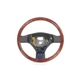 Genuine VW Sports Steering Wheel (Wood) Burr Walnut - 1J0419091BP2WE