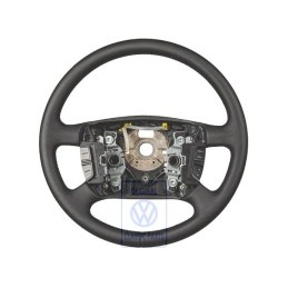 Genuine VW Multifunction Steering Wheel Black/Orbitblue - 1J0419091CHHCC