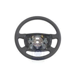 Genuine VW Multifunction Steering Wheel Black/Yellow - 1J0419091DGHUW