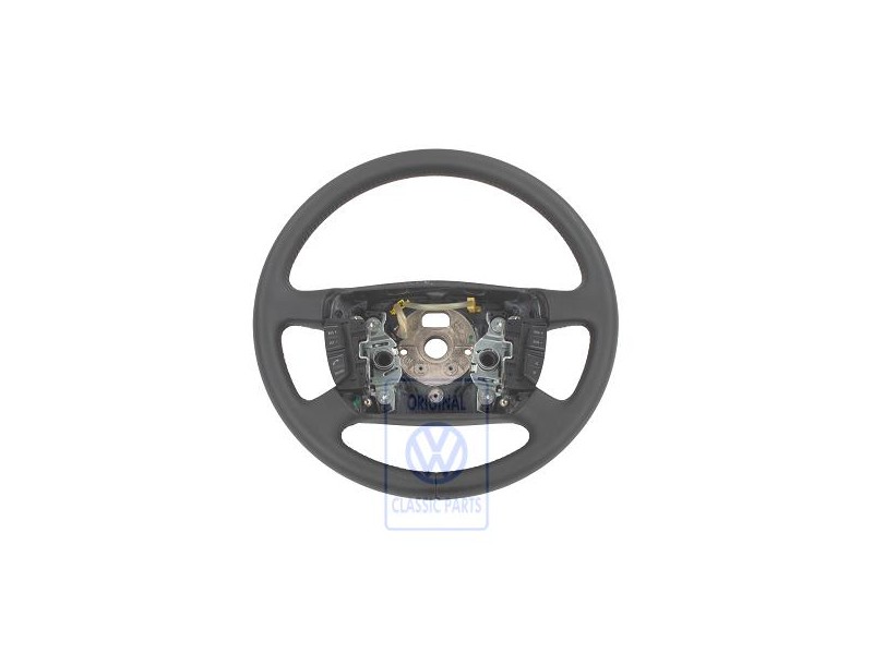 Genuine VW Multifunction Steering Wheel Black - 1J0419091DJE74