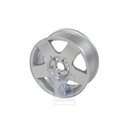 Genuine VW Aluminium Rim Chrome Coloured Metallic - 1J0601025AA091