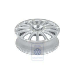 Genuine VW Aluminium Rim Bright Chrome - 1J0601025BB8Z8