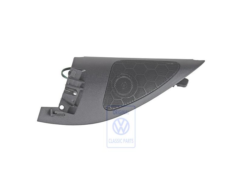 Genuine VW Trim With Loudspeaker Satin Black - 1J0837973AD01C