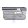 Genuine VW Door Panel Trim Cloth Black/Flannel Grey - 1J3867011BQHRQ