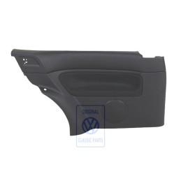 Genuine VW Side Trim (Fabric) Black/Black - 1J3867043CFHRP
