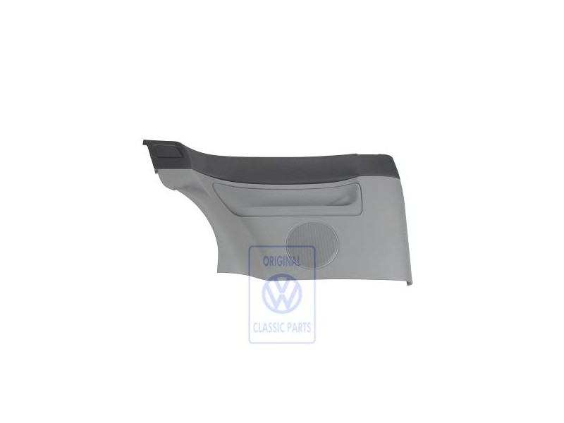 Genuine VW Side Trim (Fabric) Black/Flannel Grey - 1J3867043CFHRQ