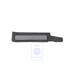 Genuine VW Entry Strip Protective Foil Black/Silver - 1J4853805AB61E