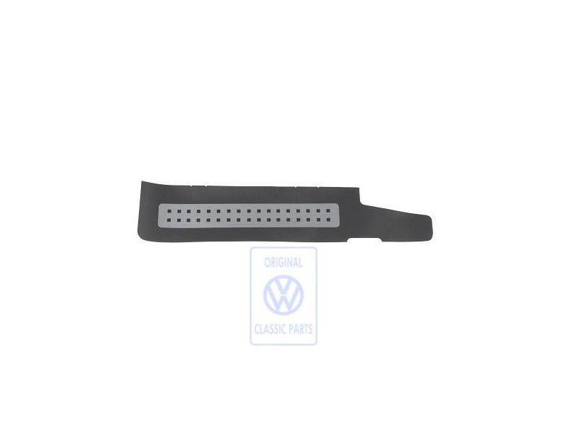 Genuine VW Entry Strip Protective Foil Black/Silver - 1J4853805AB61E