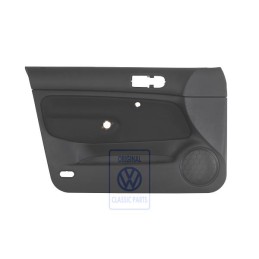 Genuine VW Door Panel Trim (Cloth) Black/Black - 1J4867011CNHRP