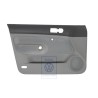 Genuine VW Door Panel Trim (Cloth) Black/Flannel Grey - 1J4867011DBPDH