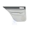 Genuine VW Door Panel Trim (Leather) Flannel Grey - 1J6867211BPLKX