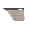 Genuine VW Door Panel Trim (Leather) Black/Light Beige - 1J6867211BPLKY