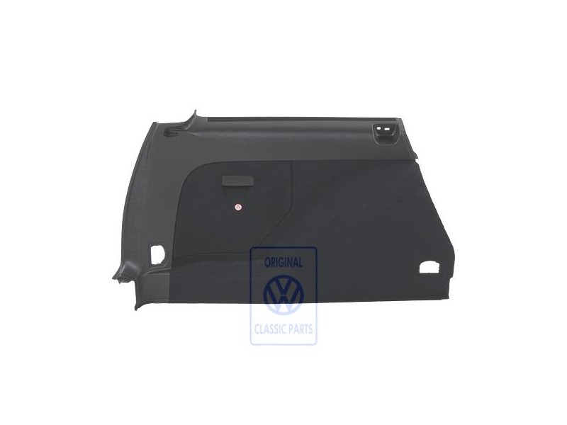 Genuine VW Luggage Compartment Trim Satin Black - 1J9867423BKFEE