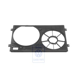 Genuine VW Twin Fan Ring Satin Black - 1J0121207T B41