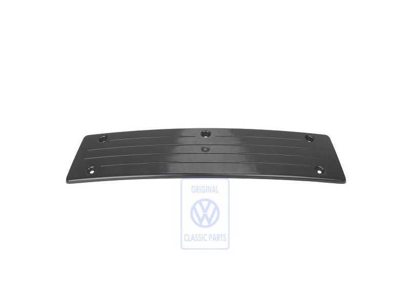 Genuine VW Licence Plate Holder Satin Black - 1J0807287A B41