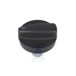 Genuine VW Knob Satin Black - 1J0819129D 01C