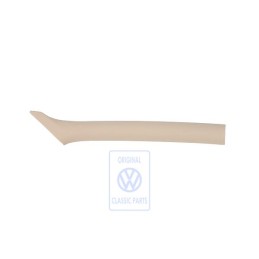 Genuine VW A-Pillar Trim Light Beige - 1J0867234E 2PK