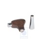Genuine VW Selector Lever Handle (Wood) Burr Walnut - 1J1713139H 2WE