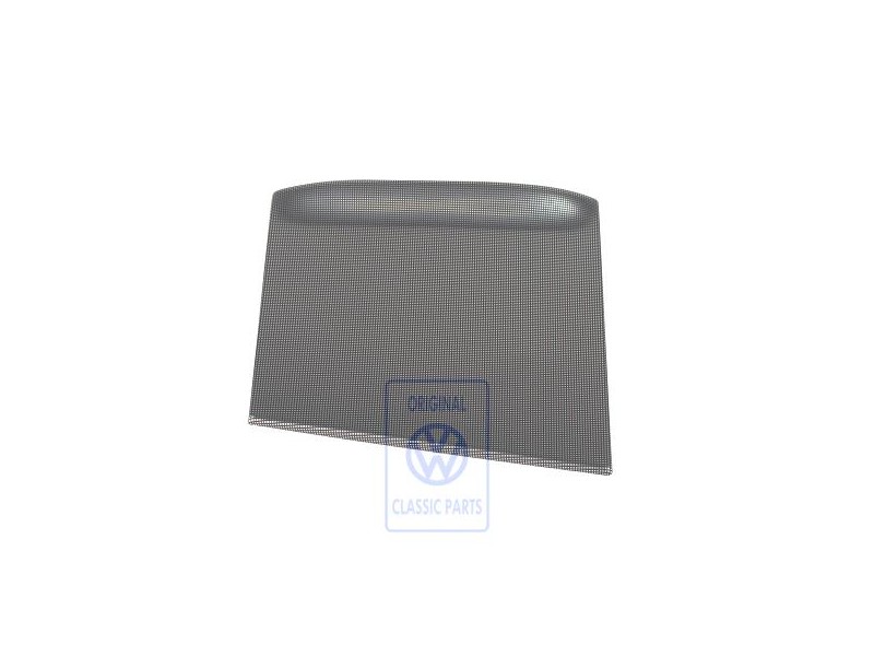 Genuine VW Cover For Ashtray Satin Black/Alum - 1J1857351B 2J7