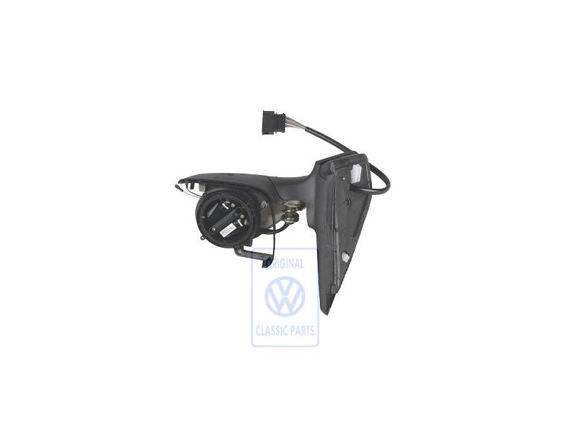Genuine VW Exterior Mirror Housing Satin Black - 1J1857508E 01C