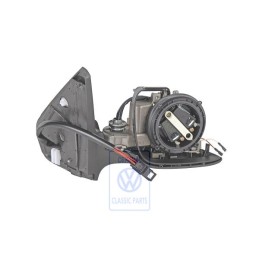 Genuine VW Exterior Mirror Housing Satin Black - 1J1857508F 01C
