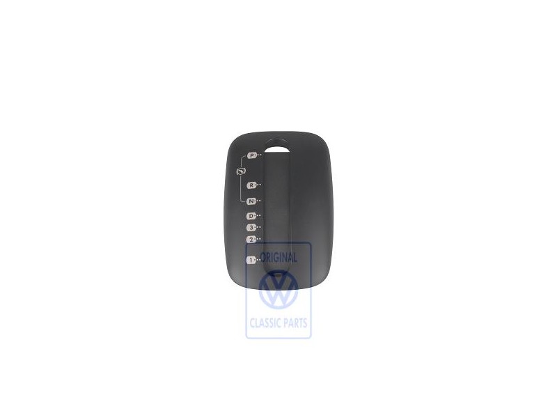 Genuine VW A-Pillar Trim Satin Black - 1J2863484G B41