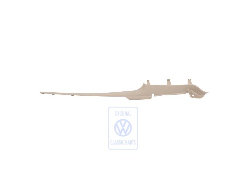 Genuine VW Sill Trim Strip Light Beige - 1J3853374D Q70