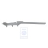 Genuine VW Sill Trim Strip Flannel Grey - 1J3853374D U71