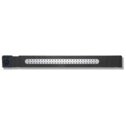Genuine VW Entry Strip Protective Foil Black/Silver - 1J3853805D 61E