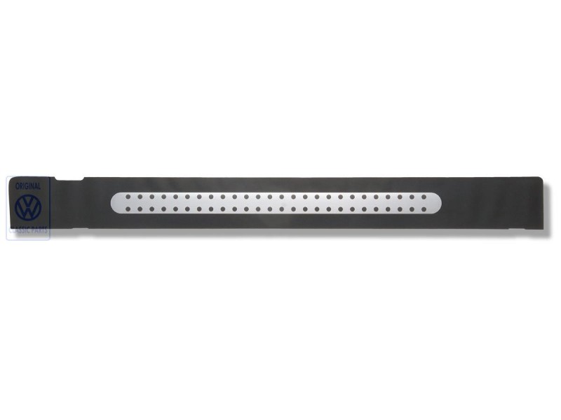 Genuine VW Entry Strip Protective Foil Black/Silver - 1J3853805D 61E
