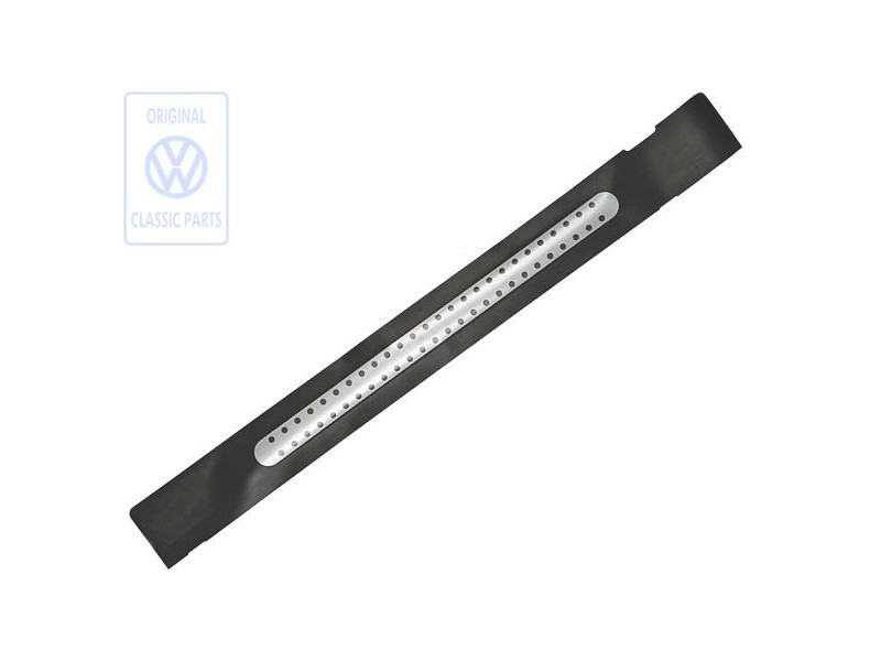 Genuine VW Entry Strip Protective Foil Black/Silver - 1J3853806D 61E